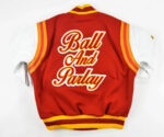 Red Tuskegee University Varsity Jacket