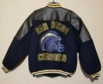 San Diego Chargers Blue Black Varsity Jacket