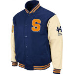 Syracuse S Letterman Blue Jacket