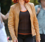 The Avengers Scarlett Johansson Leather Jacket