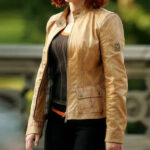 The Avengers Scarlett Johansson Leather Jacket