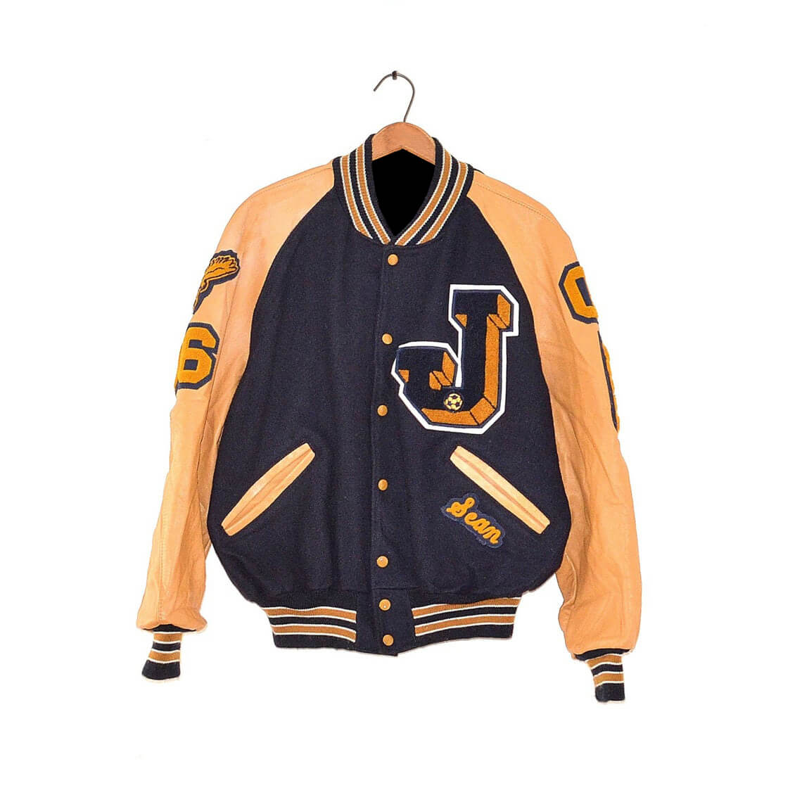 Mighty Ducks Letterman Jacket For Men's and Women's