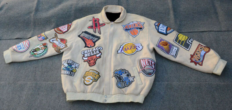 Maker of Jacket Fashion Jackets Vintage Jeff Hamilton NBA Leather