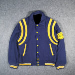 Vintage Macbeth Blue Varsity Letterman Jacket