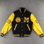 Vintage Mcgregor Black Letterman Varsity Jacket