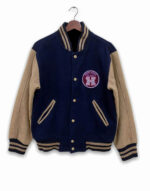Vintage Mcgregor Blue Letterman Varsity Jacket