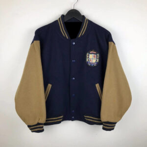 Vintage Mcgregor Letterman Blue Varsity Jacket