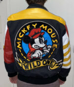 Vintage Mickey Mouse Wild One Jeff Hamilton Jacket