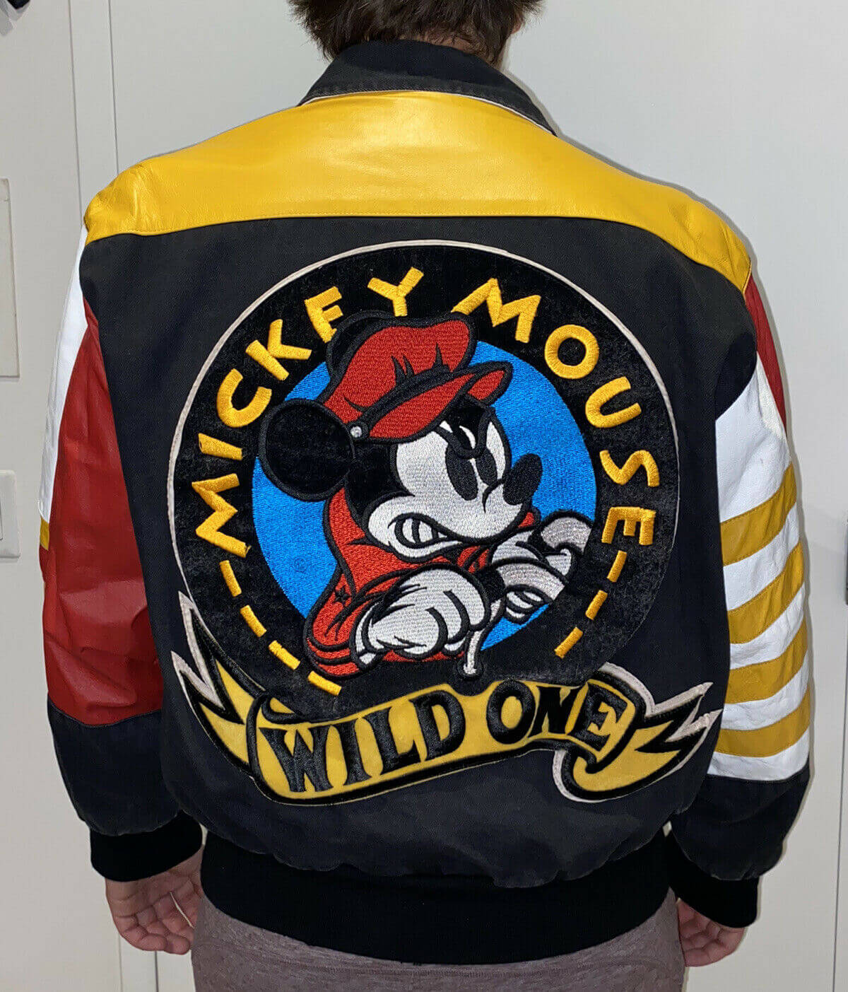 Mickey mouse wild one jacket sale