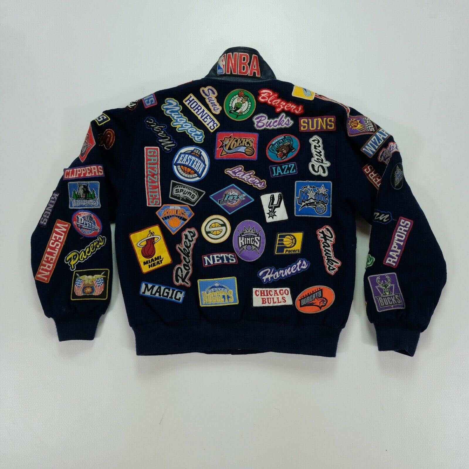 Vintage Jeff Hamilton NBA Hardwood Classics Team Patches Wool Jacket (Size  XXL/XXXL) — Roots