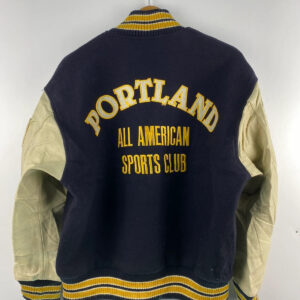 Vintage Portland American Sport Club Varsity Jacket