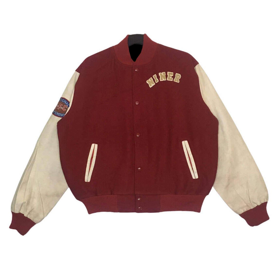 San Francisco 49ers Varsity Jacket - NFL Letterman Jacket - Clubs Varsity, S