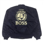 Vintage Suntory Boss Coffee Bomber Jacket