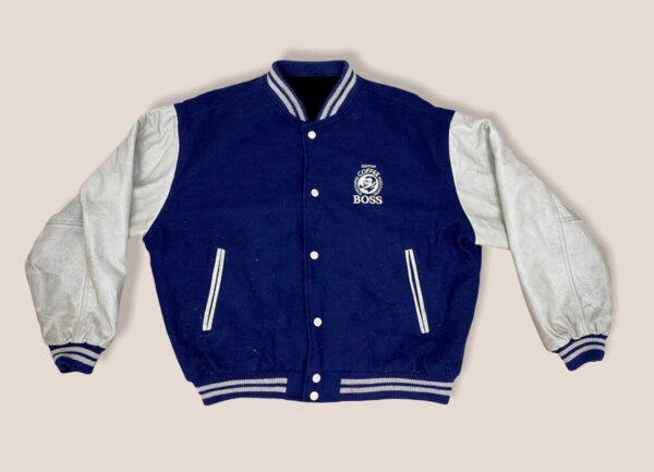 Vintage Suntory Boss Coffee Varsity Jacket