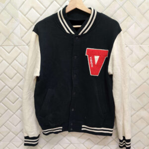 Vision Street Wear Black Varsity Jacket