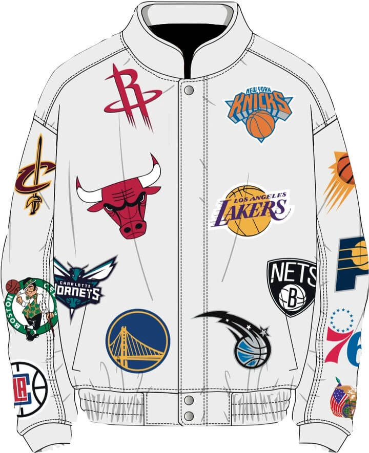 White nba jacket new arrivals