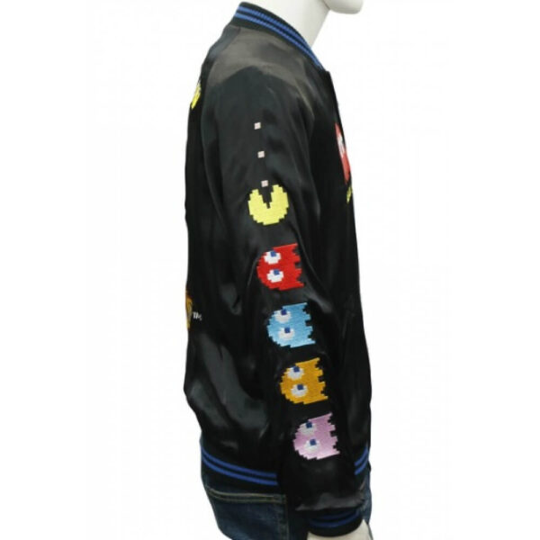 Arcade Game Japan Pacman Satin Jacket