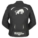 Black Furygan Ariana Motorcycle Leather Jacket