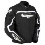 Black Furygan Diablo Motorcycle Textile Jacket
