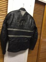 Black Furygan Motorcycle Leather Jacket