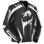 Black Furygan Motorcycle RS R Leather Jacket