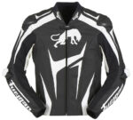 Black Furygan Motorcycle RS R Leather Jacket