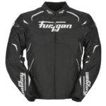 Black Furygan Narval Motorcycle Textile Jacket
