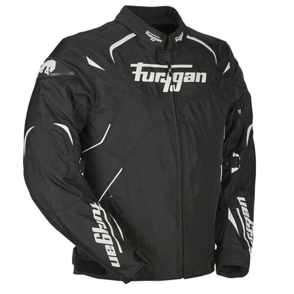 Black Furygan Narval Motorcycle Textile Jacket