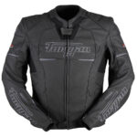 Black Furygan Nitros Motorcycle Leather Jacket