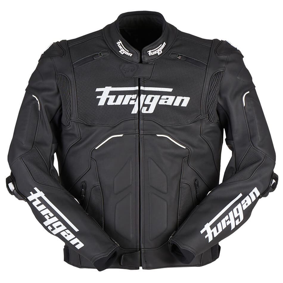 Black Furygan Raptor Evo 2 Motorcycle Leather Jacket (1) Black Furygan Raptor Evo 2 Motorcycle Leather Jacket