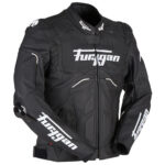 Black Furygan Raptor Evo 2 Motorcycle Leather Jacket