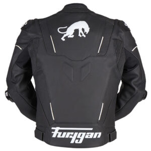 Black Furygan Raptor Evo 2 Motorcycle Leather Jacket
