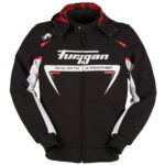 Black Furygan Sektor Roadster Motorcycle Jacket