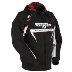 Black Furygan Sektor Roadster Motorcycle Jacket