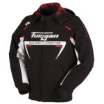 Black Furygan Sektor Roadster Motorcycle Jacket