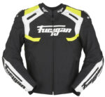 Black Yellow Furygan Motorcycle Akira Leather Jacket