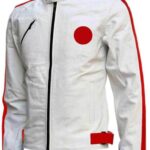 Cafe Racer White Leather Jacket