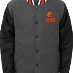 Cleveland Browns Baseball Varsity Jacket