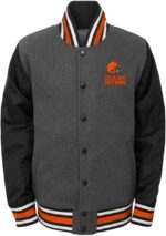 Cleveland Browns Baseball Varsity Jacket