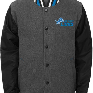 Detroit Lions Letterman Varsity Jacket