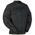 Furygan Atom Vented Black Motorcycle Textile Jacket