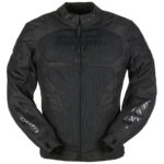 Furygan Atom Vented Black Motorcycle Textile Jacket