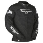 Furygan Atom Vented Black Textile Motorcycle Jacket