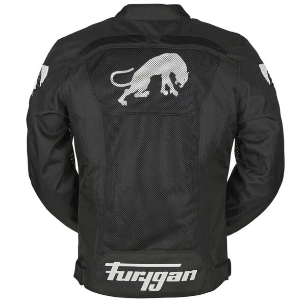 Furygan Atom Vented Black Textile Motorcycle Jacket