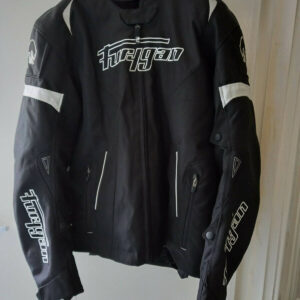 Furygan Black Textile Motorcycle Jacket