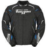 Furygan Narval Motorcycle Black Textile Jacket