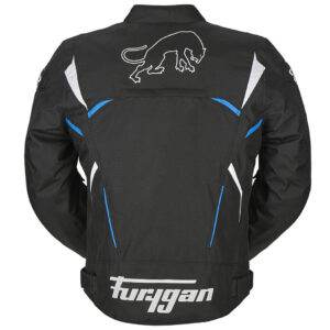 Furygan Narval Motorcycle Black Textile Jacket
