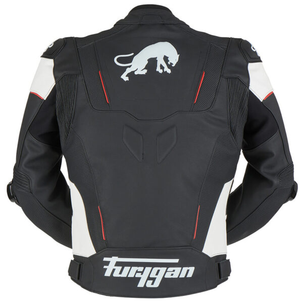 Furygan Raptor Evo 2 Motorcycle Black Leather Jacket