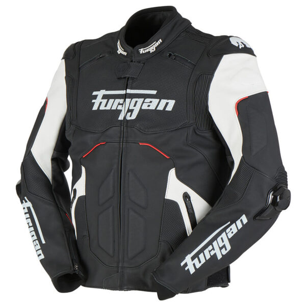 Furygan Raptor Evo 2 Motorcycle Black Leather Jacket