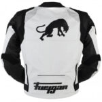 Furygan Spyder 2015 White Black Leather Jacket